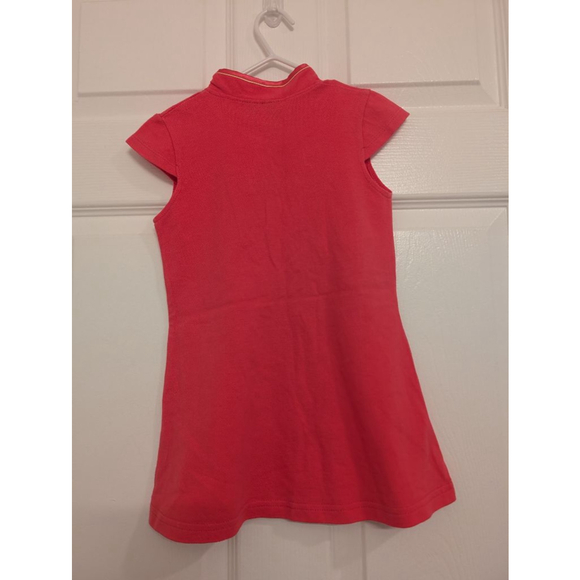 Oriental Village Pink Casual Dress with Floral Embroidery Size 4 Chinese Collar - Picture 5 of 5